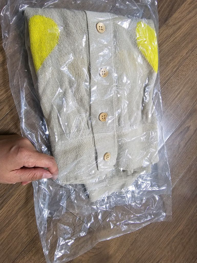 리미떼두두 하트가디건 3xl 새상품 이미지