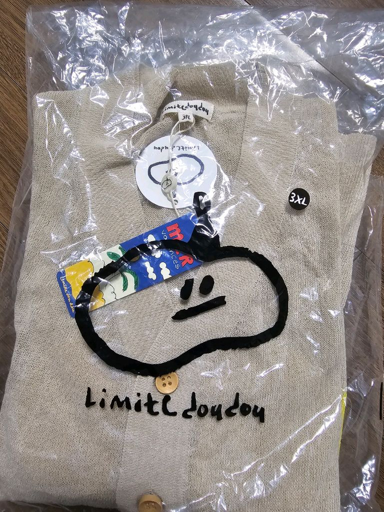 리미떼두두 하트가디건 3xl 새상품 이미지