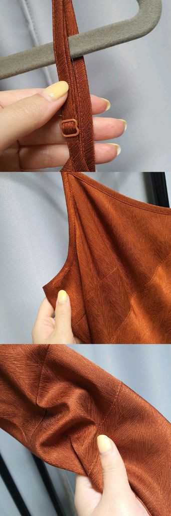 가브리엘 리 뷔스티에 슬립 민소매 롱 원피스 이미지