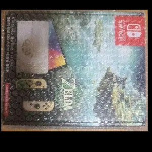 S급)닌텐도 스위치 OLED 젤다 에디션 풀박스+파우치,케이스 이미지