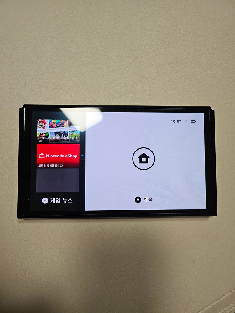 닌텐도 스위치 스플래툰3 oled 본체만 판매 택포 이미지