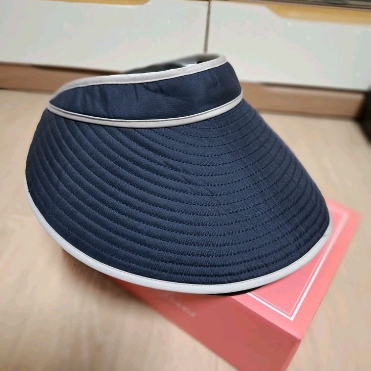 썬캡 및 타탄챙모자 패션모자 상태좋음 이미지