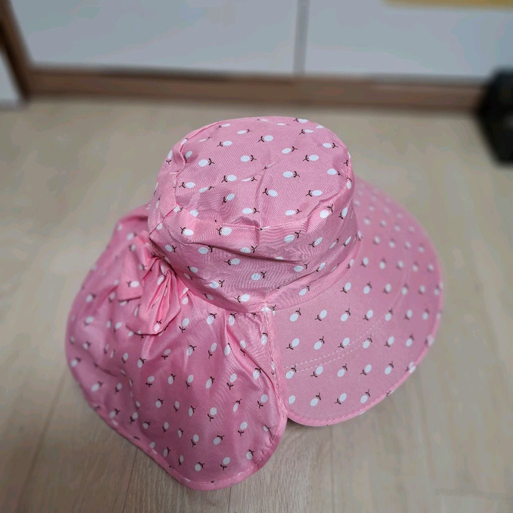 썬캡 및 타탄챙모자 패션모자 상태좋음 이미지