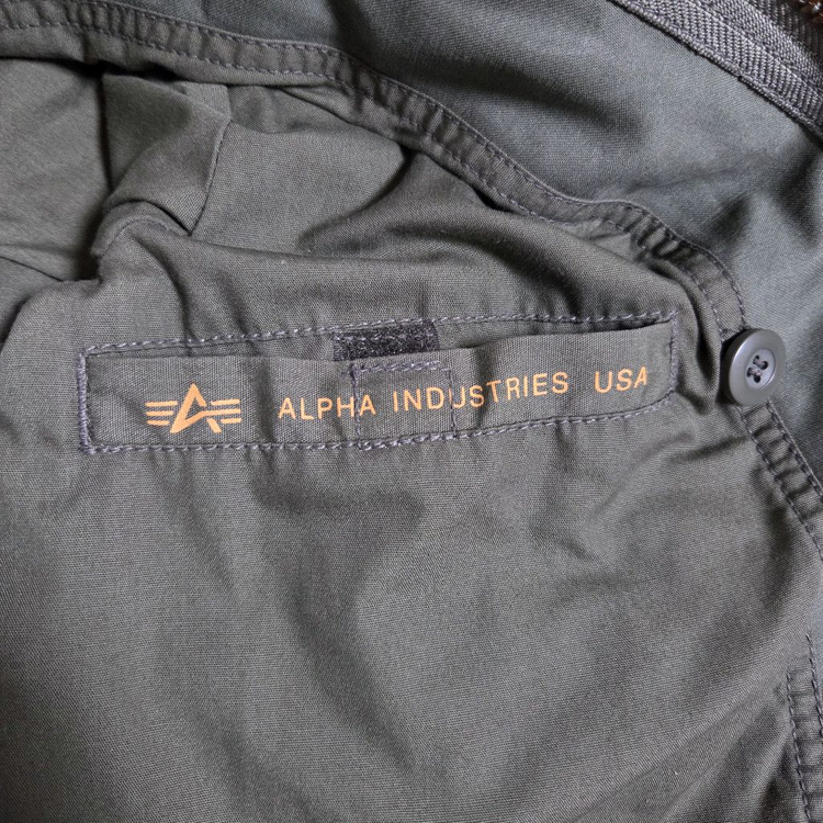 알파인더스트리 M65 필드자켓 XS-R 한국 95 사이즈 이미지