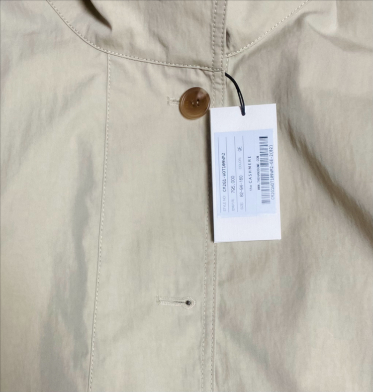 26 신상 더캐시미어 하이넥 자켓 타임 랑방 이미지