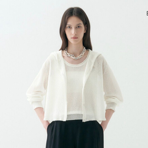 26 신상 랑방 후드 가디건 타임(새상품) 이미지