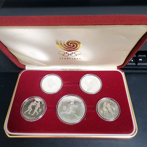 88올림픽 은화 5종 1차 이미지