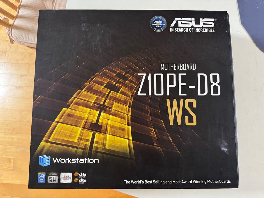 인텔 E5-2699v4 듀얼 / ASUS Z10PE-D8 WS / 128GB DDR4 ECC Reg / 워크스테이션 이미지