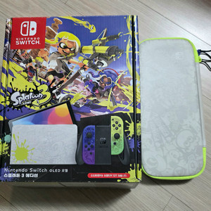 닌텐도 스위치 OLED 스플래툰버전 1테라 ㅋㅍ 완전판 정리합니다. 이미지