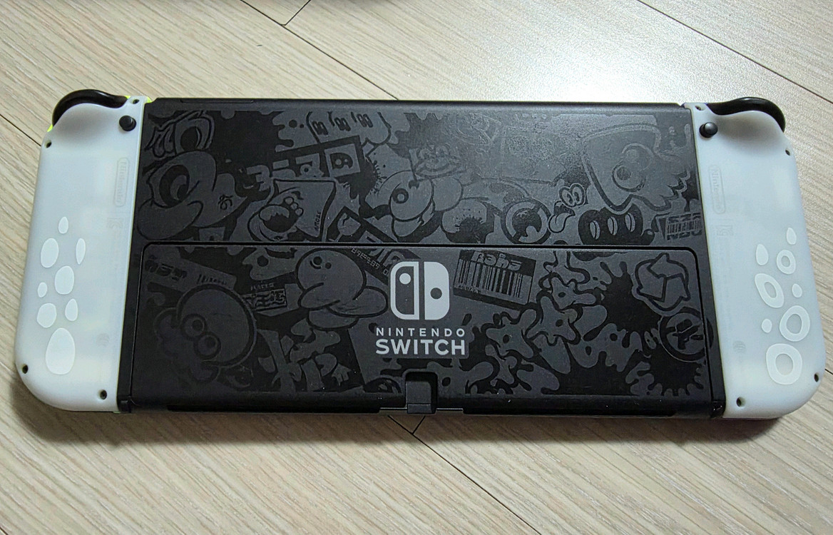 닌텐도 스위치 OLED 스플래툰버전 1테라 ㅋㅍ 완전판 정리합니다. 이미지