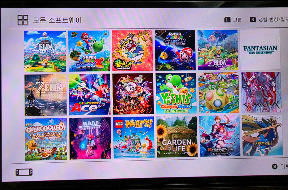 닌텐도 스위치 OLED 스플래툰버전 1테라 ㅋㅍ 완전판 정리합니다. 이미지