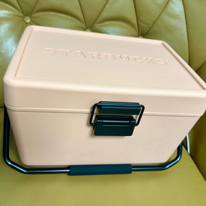 스타벅스 핑크 쿨러박스 (1회사용) 이미지