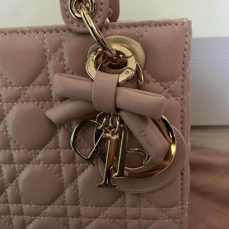[ 새상품 ] 디올 리본 레이디백 스몰 이미지
