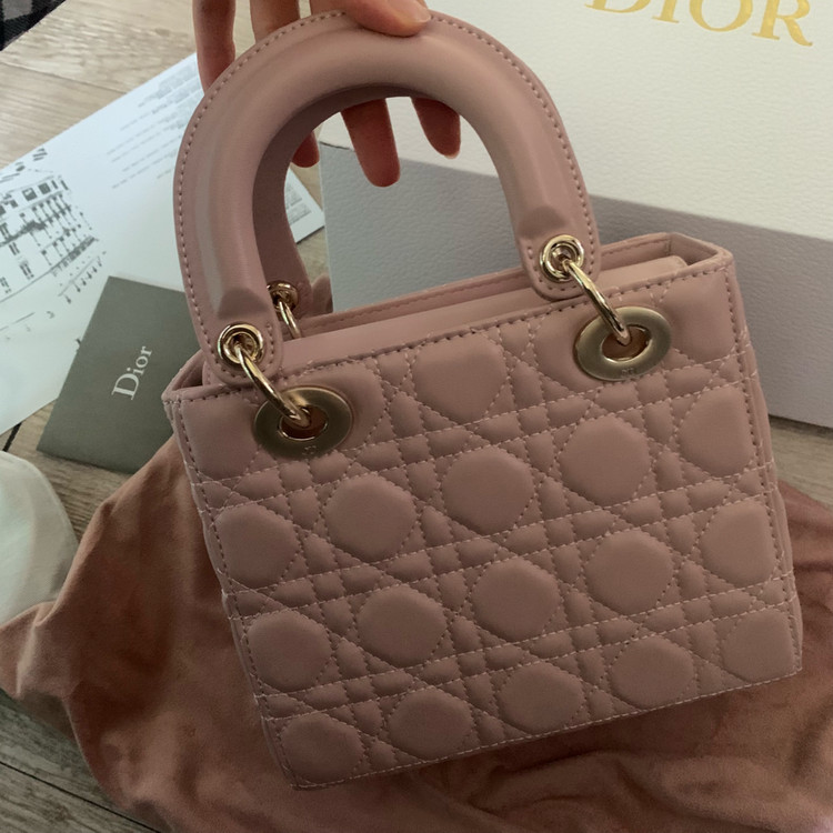 [ 새상품 ] 디올 리본 레이디백 스몰 이미지