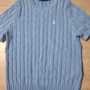 폴로 케이블반팔니트 xl 이미지