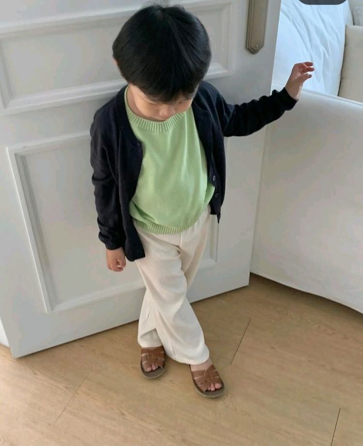 금액내림없음) 오프오프스튜디오 골지팬츠 S 아이보리 이미지
