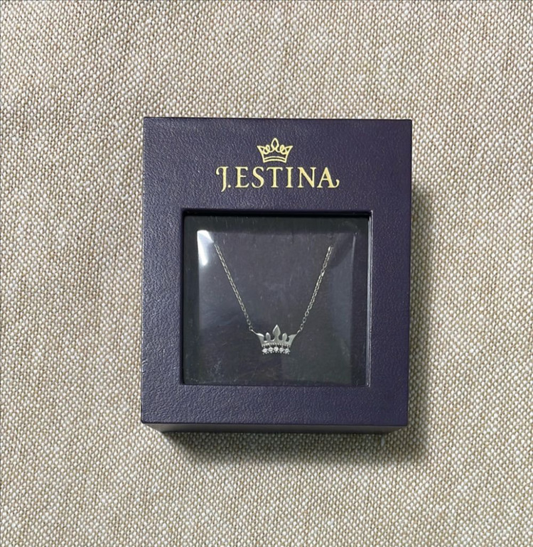 제이에스티나 티아라 목걸이/귀걸이 세트 이미지