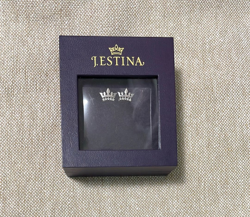 제이에스티나 티아라 목걸이/귀걸이 세트 이미지