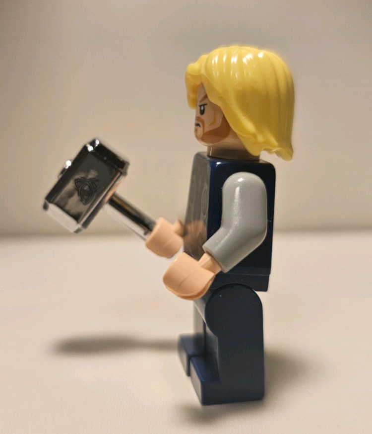 레고 토르 미피 크롬 묠니르 이미지