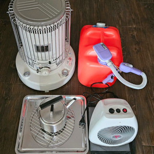 토요토미 KS-67H , 코로나 난로 , 주유통 , 방염매트 ,보네이도온풍기,주전자 이미지