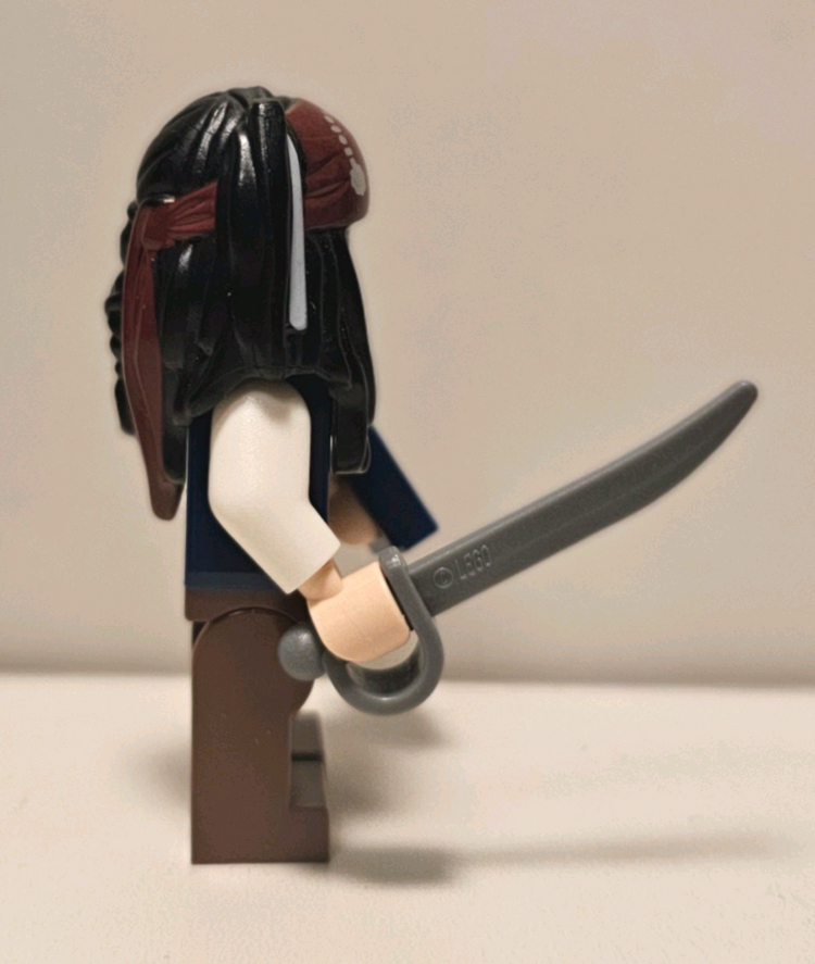 레고 정품 캐리비안 해적 잭 스패로우 미피 이미지