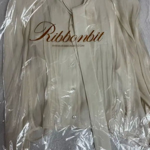 택달린 새상품) ribbonbit 리본빛 camile tied 블라우스 이미지