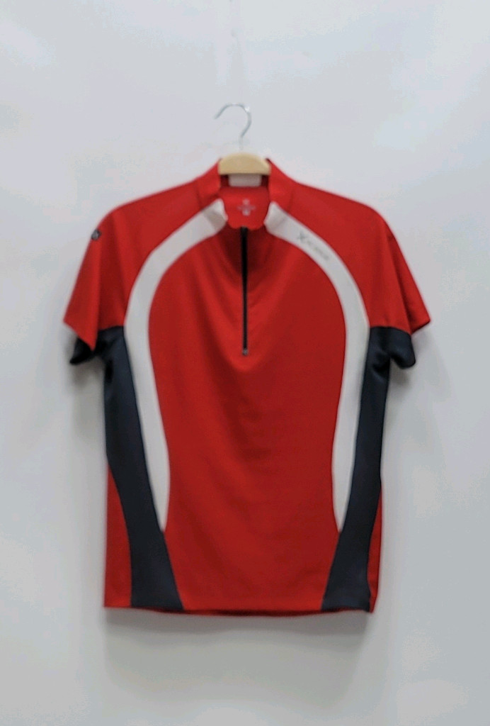 MONTURA 몬츄라 기능성 하프 집업 반팔 티셔츠/ 남 S 래드 이미지