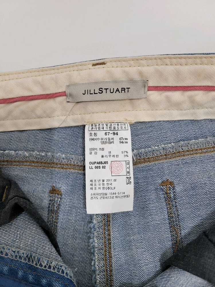 JILLSTUART 질스튜어트 세미 부츠컷 청바지 / 여 67-94 이미지