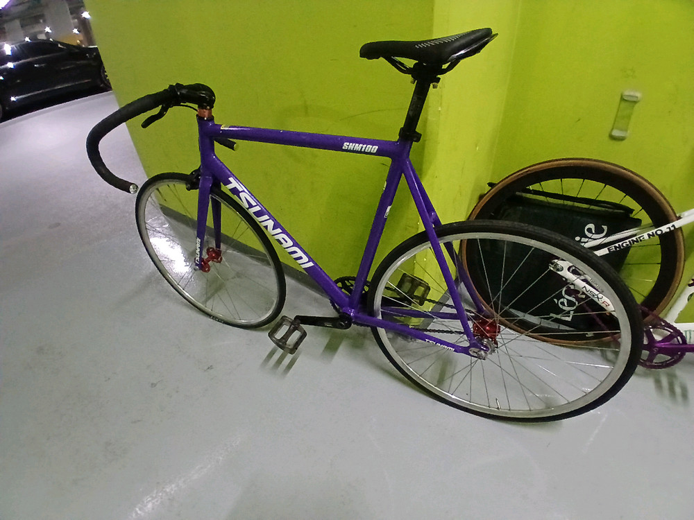 쓰나미 픽시 자전거 현상금 이미지