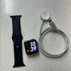 애플워치8스테인리스 41mm 실버 SS급 이미지