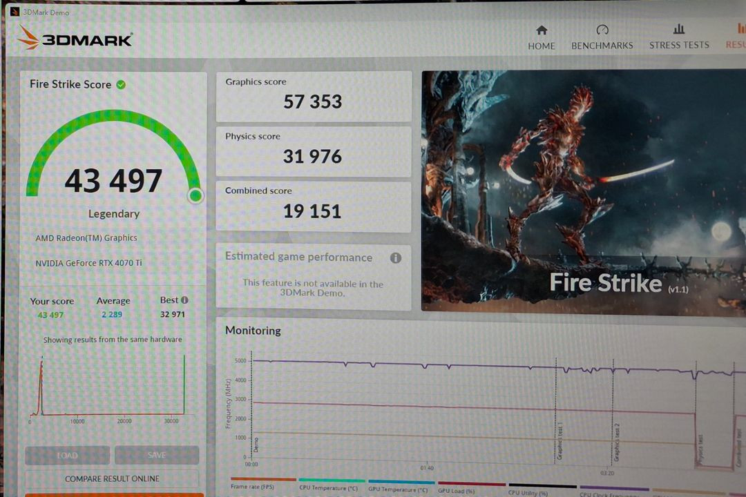24시간 세일! 보증O) 민트급 Asus RTX4070TI 12GB Proart 그래픽카드 이미지
