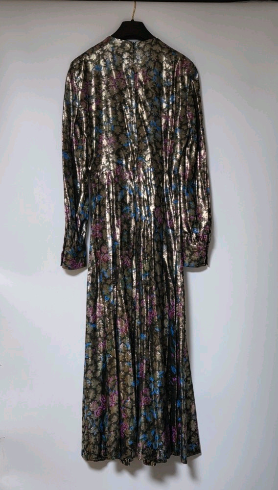 정가 295유로! 산드로 SANDRO 글리터 플로랄 원피스 이미지