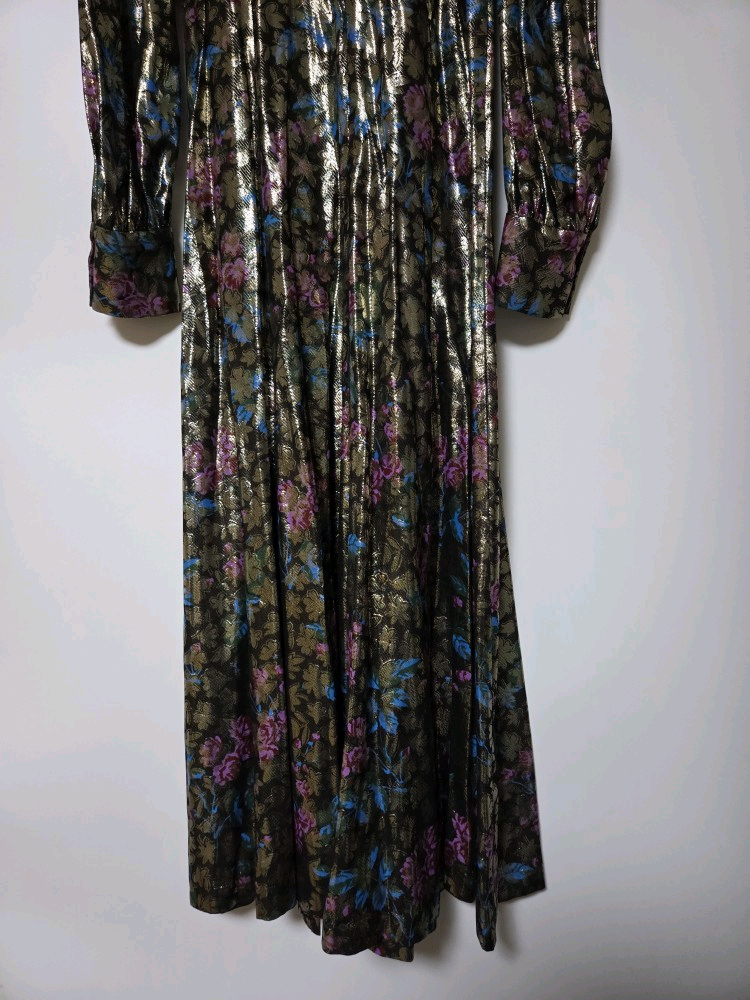 정가 295유로! 산드로 SANDRO 글리터 플로랄 원피스 이미지