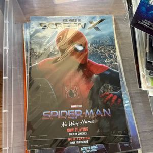 스파이더맨 노웨이홈 스크린엑스 포스터 2주차 필름마크아트카드오리지널티켓 이미지