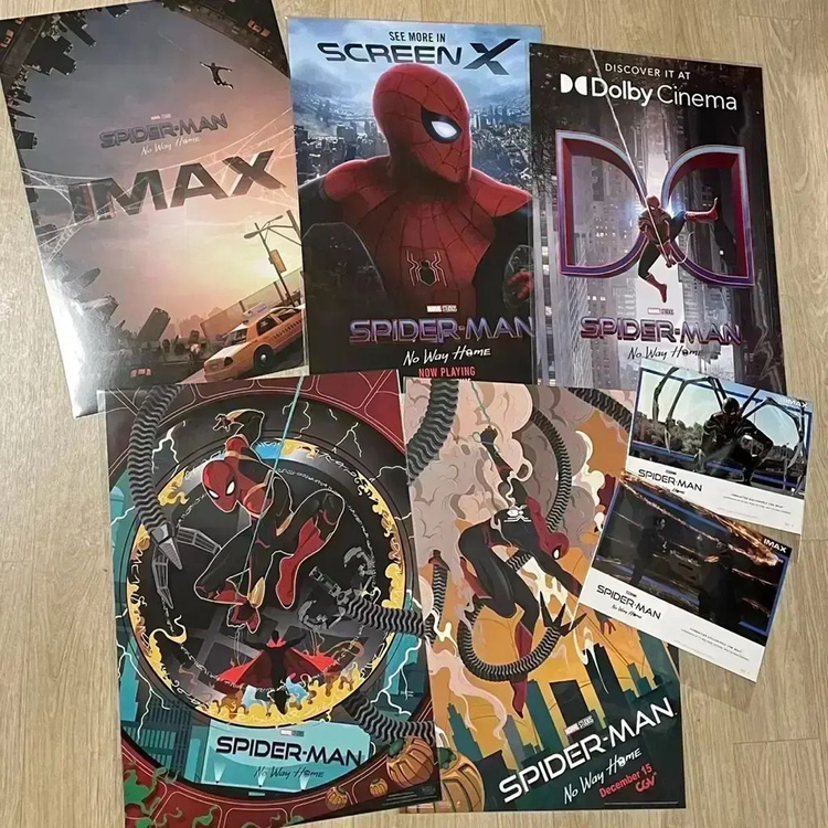 스파이더맨 노웨이홈 스크린엑스 포스터 2주차 필름마크아트카드오리지널티켓 이미지