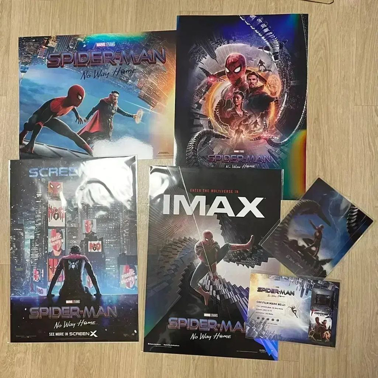 스파이더맨 노웨이홈 스크린엑스 포스터 2주차 필름마크아트카드오리지널티켓 이미지