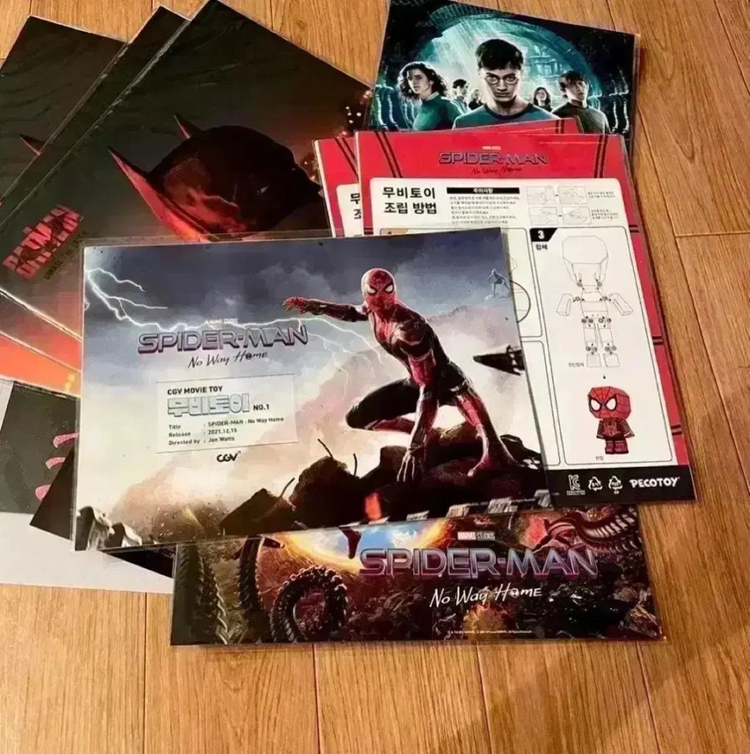 스파이더맨 노웨이홈 스크린엑스 포스터 2주차 필름마크아트카드오리지널티켓 이미지