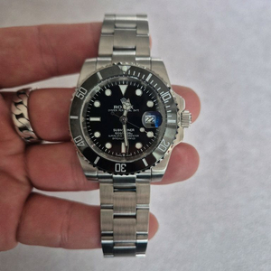 (신형)롤렉스 서브마리너 스틸블랙 41mn 데이트 오토매틱 이미지