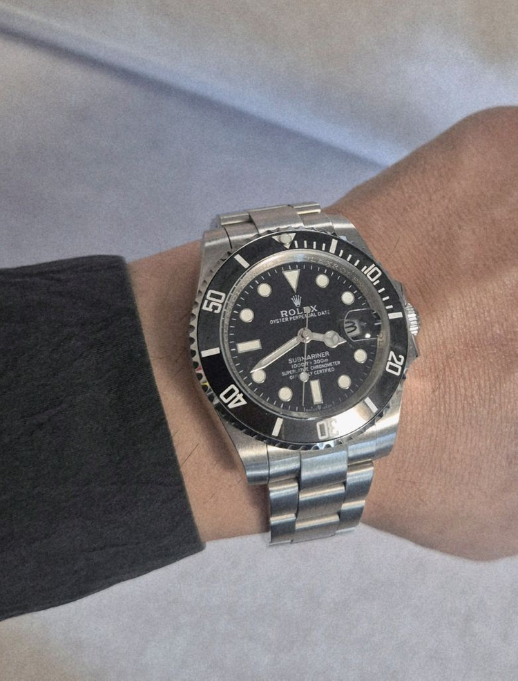 (신형)롤렉스 서브마리너 스틸블랙 41mn 데이트 오토매틱 이미지