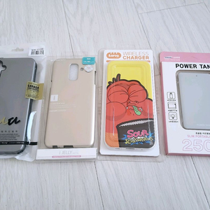 갤럭시 폰케이스 2종/ 무선충전기/ 보조배터리 이미지