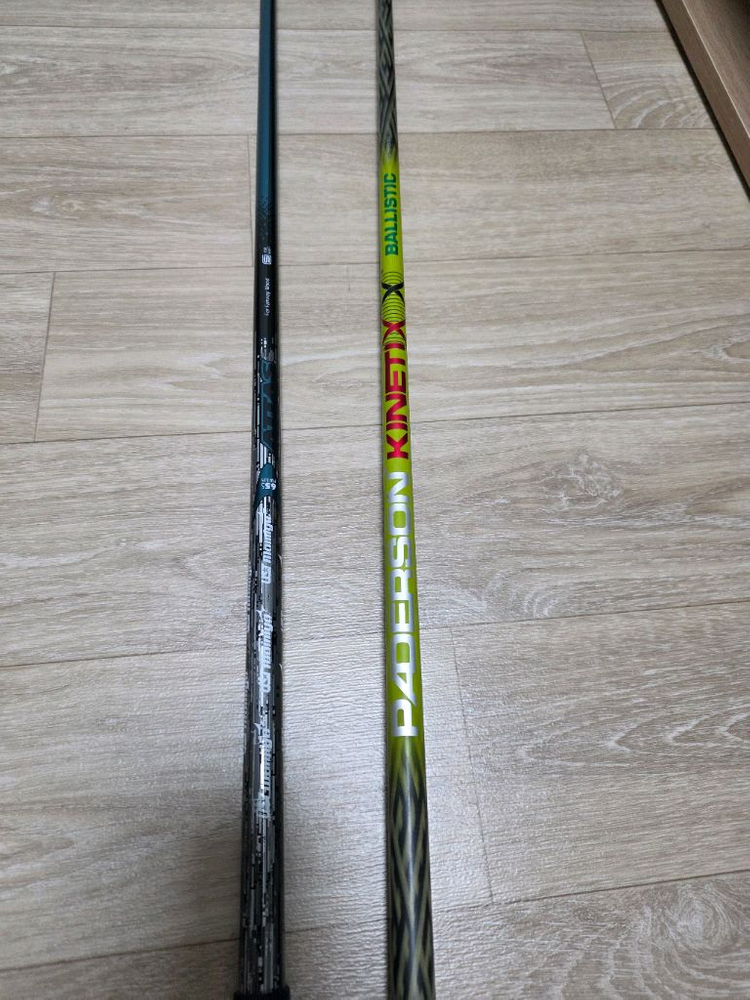 골프채 일괄 정리합니다. 야마하 RMX 단조 아이언(7P) & 패더슨·아타스 피팅샤프트 퍼터 풀세트 정리합니다. 이미지