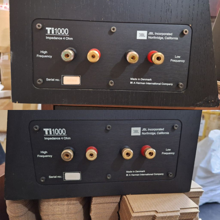 JBL 빈티지 스피커 1조 TI-1000 레트로 오디오 인테리어 카페 가게 매장 북쉘프 니어필드 하이파이 앤틱 복고 이미지