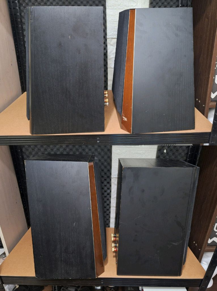 JBL 빈티지 스피커 1조 TI-1000 레트로 오디오 인테리어 카페 가게 매장 북쉘프 니어필드 하이파이 앤틱 복고 이미지