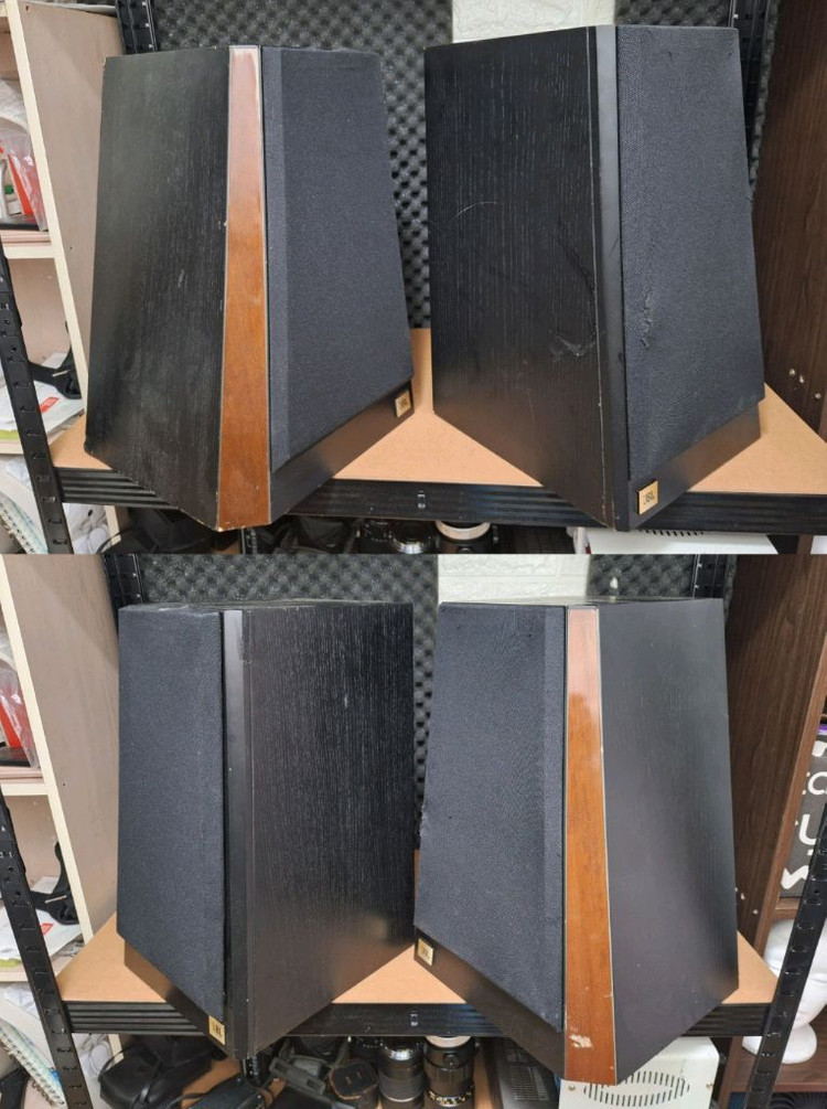 JBL 빈티지 스피커 1조 TI-1000 레트로 오디오 인테리어 카페 가게 매장 북쉘프 니어필드 하이파이 앤틱 복고 이미지