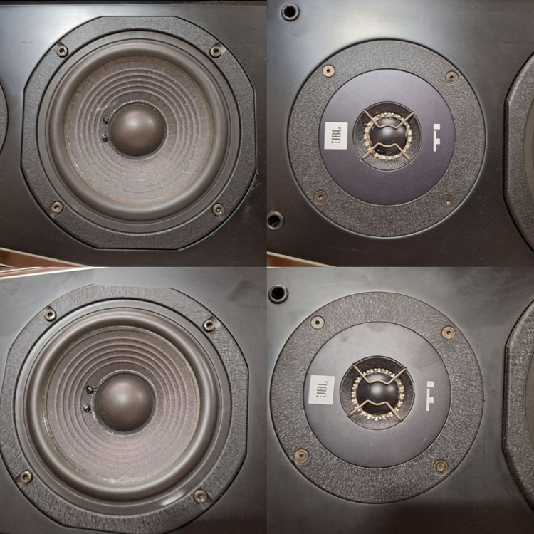 JBL 빈티지 스피커 1조 TI-1000 레트로 오디오 인테리어 카페 가게 매장 북쉘프 니어필드 하이파이 앤틱 복고 이미지