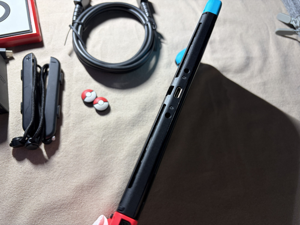 닌텐도 스위치 OLED 올레드 네온 풀셋 + 기본 악세사리 이미지