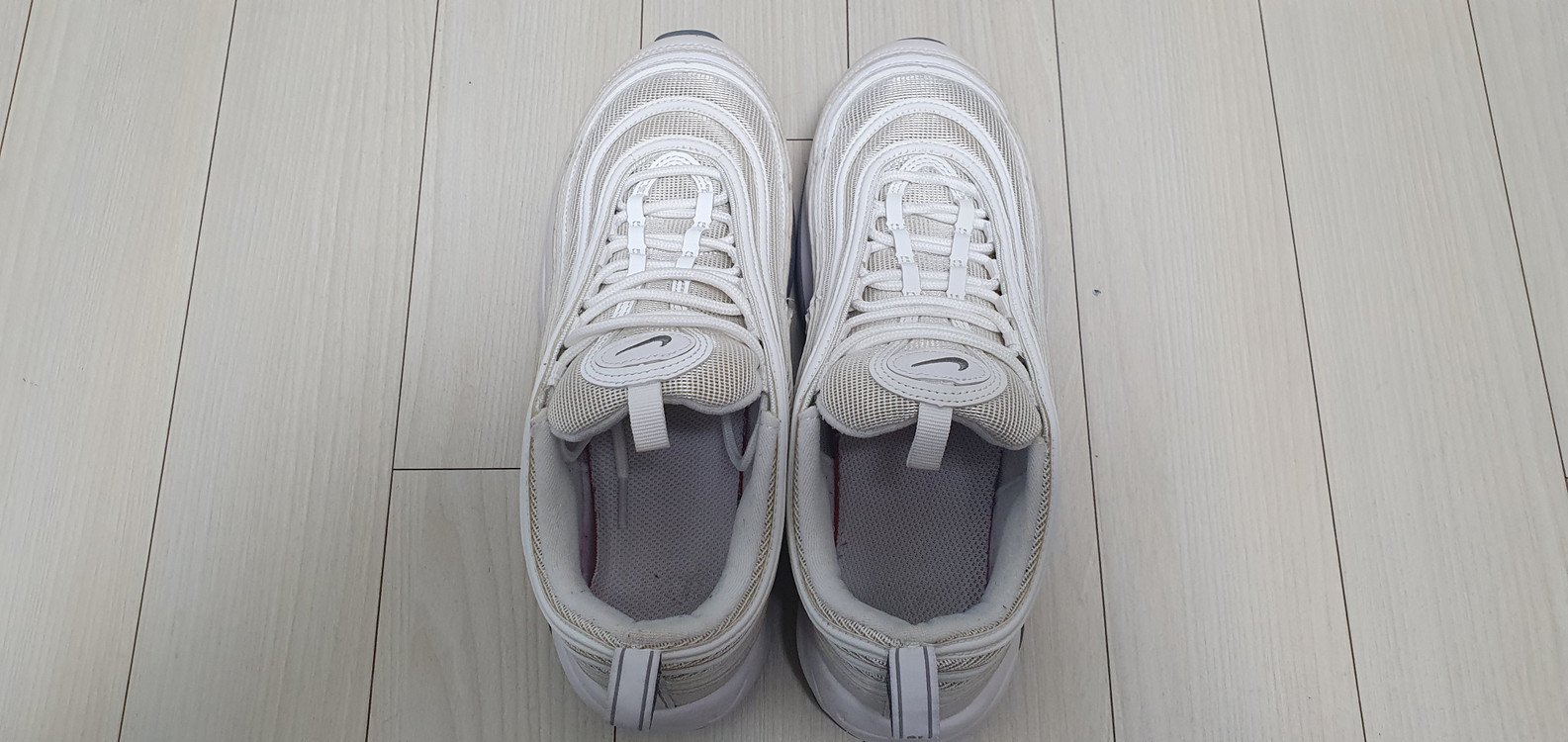 나이키 에어맥스 97 골프화 화이트 그레이 판매(265) 이미지