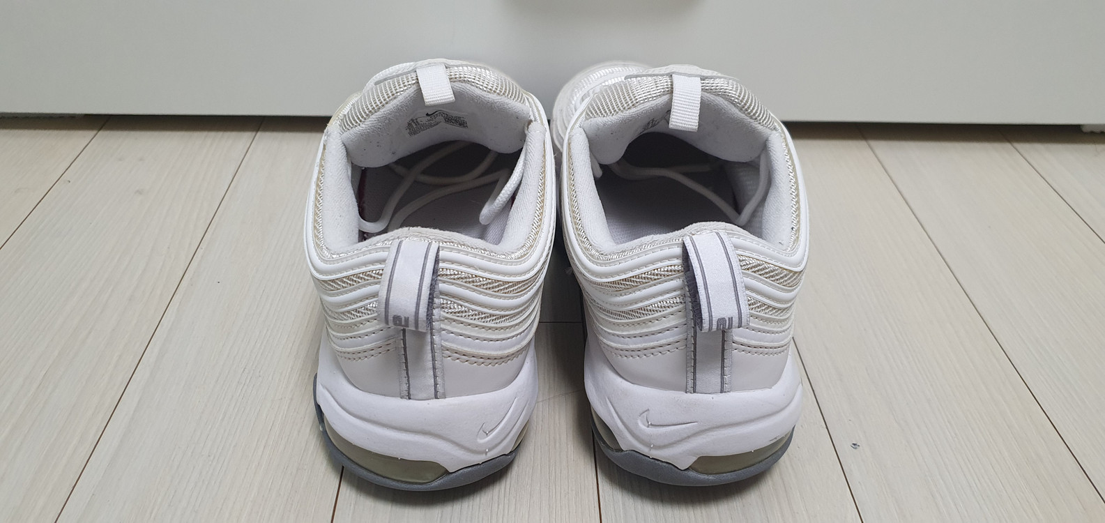 나이키 에어맥스 97 골프화 화이트 그레이 판매(265) 이미지