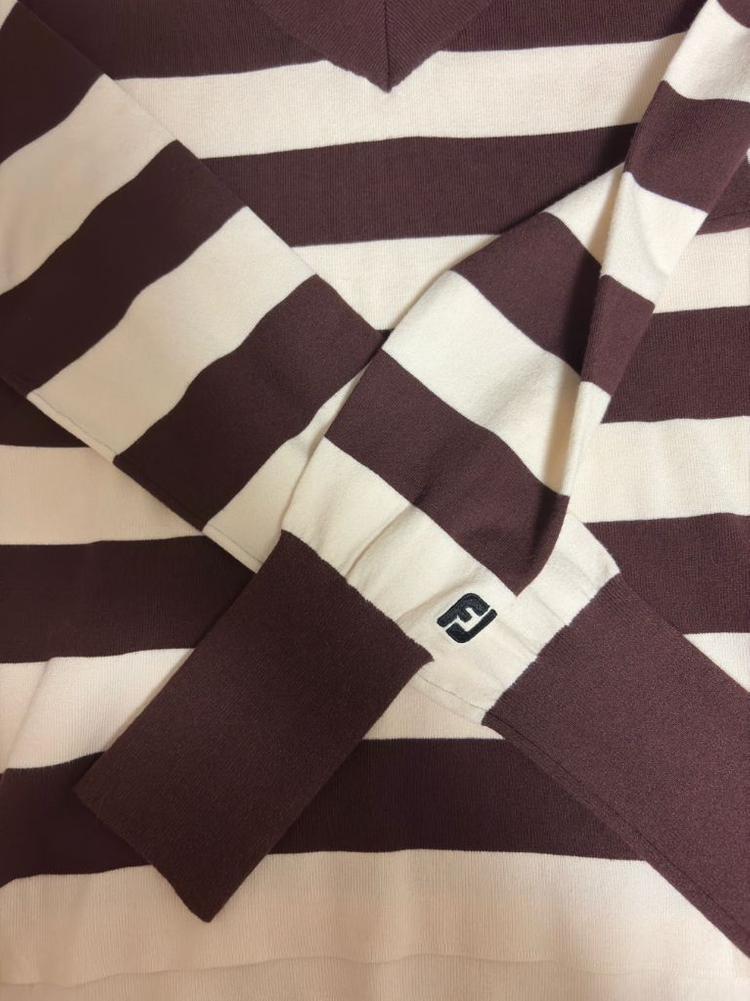 풋조이 여성 골프 니트 이미지