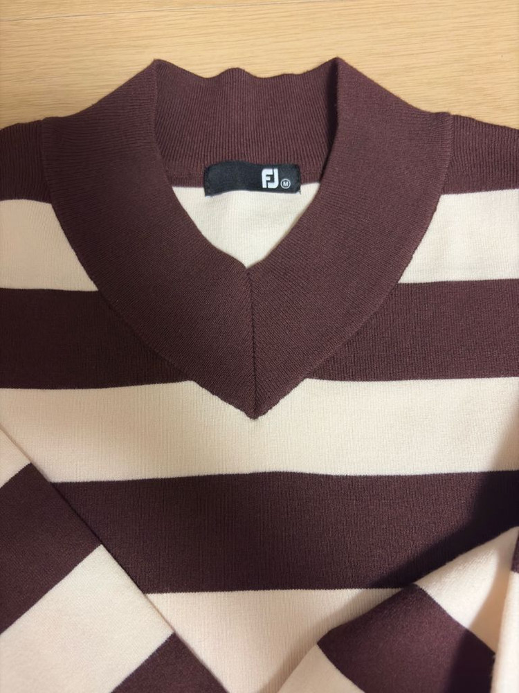 풋조이 여성 골프 니트 이미지